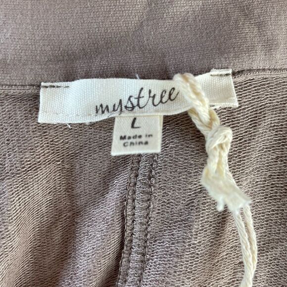 NWT Mystree Cardigan Style Top Size L - Picture 7 of 8